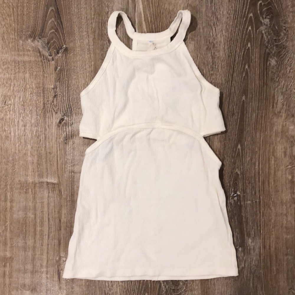 Free people ivory yoga top